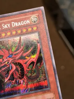 Slifer The Sky Dragon - GBI-001 - Secret Rare - Promo Card - NM - Image 3