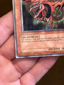 Slifer The Sky Dragon - GBI-001 - Secret Rare - Promo Card - NM - Image 5
