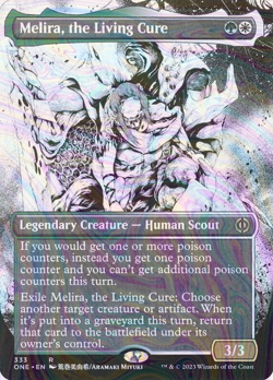 Foil Melira, the Living Cure - Phyrexia: All Will Be One | MTG Card - Image 1
