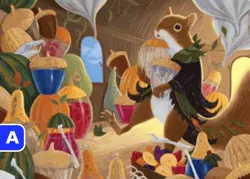 MTG Stocking the Pantry Bloomburrow Art Art Card NM - Image 1