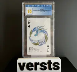 CGC PRISTINE 10 Altaria Pokemon Playing Cards (2012) Japanese Black 2-9 - Image 1