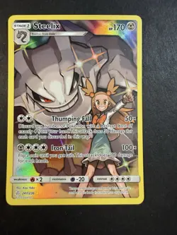 Steelix 247/236 SM - Cosmic Eclipse Secret Rare Pokemon Card - Image 1