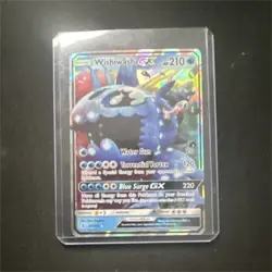 Pokemon Wishiwashi Ultra Rare Full Art Holo SM-Guardians Rising Card - Image 1