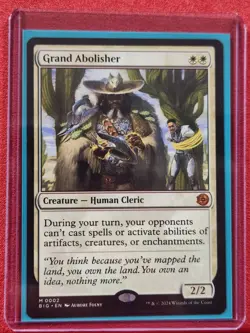 MTG Grand Abolisher The Big Score Promo Pack NM - Image 1