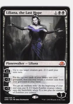 Liliana, the Last Hope #93 Eldritch Moon Regular Mythic - Image 1