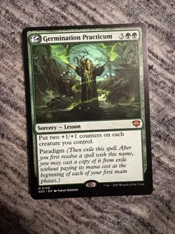 Germination Practicum Secrets of Strixhaven Mythic Magic the Gathering MtG - Image 1