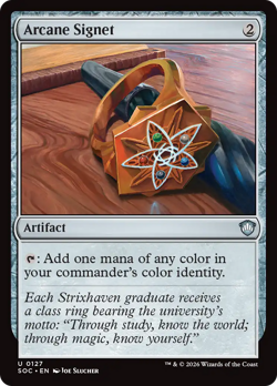 Arcane Signet - 127 - SOC - Near Mint - MTG - Image 1