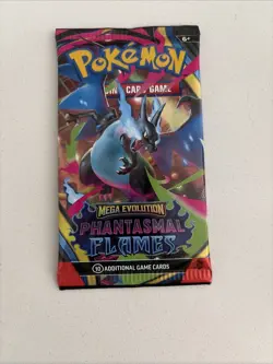 Pokemon Phantasmal Flames Booster Pack - Random Art - FACTORY SEALED - Image 1