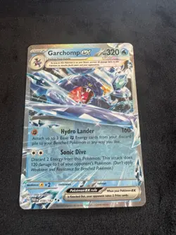 Garchomp ex 038/182 Sv04: Paradox Rift Holo Pokemon TCG - Image 1