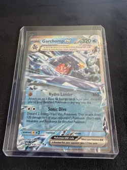 Garchomp ex 038/182 Sv04: Paradox Rift Holo Pokemon TCG - Image 3