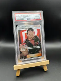 Pokemon Giovanni's Exile 67/68 Hidden Fates Full Art Ultra Rare PSA 10 Gem Mint - Image 5