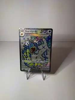 Pokemon SV01: Scarlet & Violet Base Set #225/198 Ultra Rare Gyarados ex Holo NM - Image 1