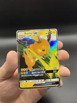 🔥 RAICHU GX HIDDEN FATES HOLO FOIL - POKEMON TCG 2019 # 20/68 - Image 1