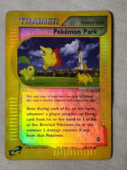 Played (HP) Pokemon Park - Reverse Holo #131 Aquapolis Pokemon TCG - Image 1