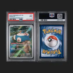2023 POKEMON SVP EN-SV BLACK STAR PROMO 151 ELITE TRAINER BOX #051 SNORLAX PSA 9 - Image 3