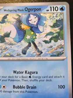 Wellspring Mask Ogerpon 067/182 Uncommon Destined Rivals Pokemon TCG - Image 3