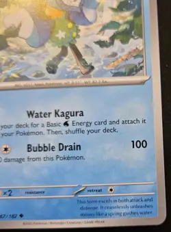 Wellspring Mask Ogerpon 067/182 Uncommon Destined Rivals Pokemon TCG - Image 5