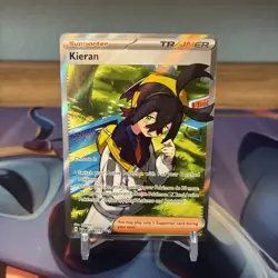 Pokemon - Kieran 206/167 - Full Art Ultra Rare Trainer - Twilight Masquerade - Image 1