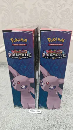 🔥 2x PRISMATIC EVOLUTIONS PREMIUM FIGURE COLLECTION🔥POKEMON SCARLET + VIOLET - Image 4