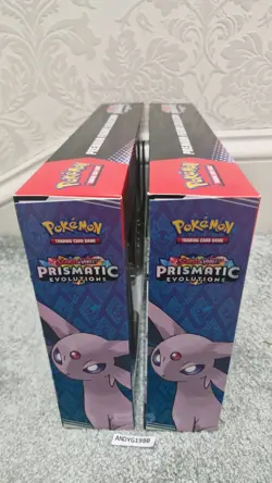 🔥 2x PRISMATIC EVOLUTIONS PREMIUM FIGURE COLLECTION🔥POKEMON SCARLET + VIOLET - Image 5