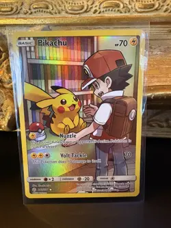 Pokemon Pikachu 241/236 Secret Rare Cosmic Eclipse Sun & Moon - Image 1