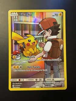 Pokemon Pikachu 241/236 Secret Rare Cosmic Eclipse Sun & Moon - Image 2