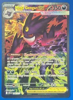 Pokemon TCG Mega Gengar EX 284/217 SIR - NM - Image 1
