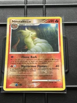 Ninetales Platinum 36/127 Reverse Holo Rare Pokemon TCG - Image 1