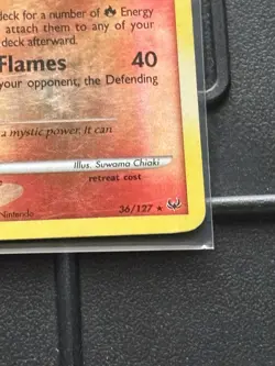Ninetales Platinum 36/127 Reverse Holo Rare Pokemon TCG - Image 3