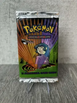 Pokemon Gym Challenge, Sabrina Artwork, Booster Pack, New Sealed, WOTC 1999-2000 - Image 1