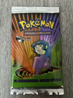 Pokemon Gym Challenge, Sabrina Artwork, Booster Pack, New Sealed, WOTC 1999-2000 - Image 5