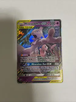 Pokemon TCG Mewtwo & Mew GX #71/236 Unified Minds Ultra Rare - Image 1