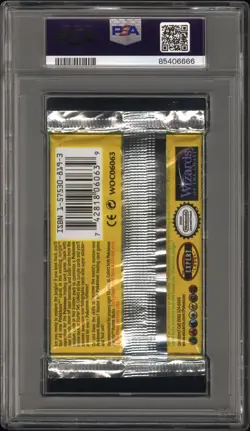 PSA 8 Pokemon Jungle Booster Pack Thick Square Flareon Sealed - Image 2