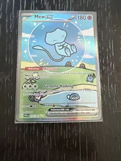 Pokemon TCG Mew EX 232/091 Sv: Paldean Fates Bubble Mew Sir - Image 1