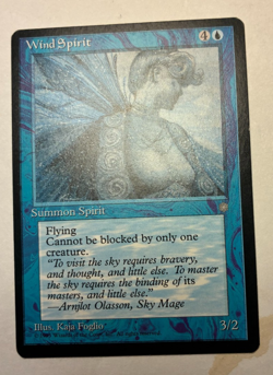 MTG Ice Age Wind Spirit NM Uncommon - Image 1