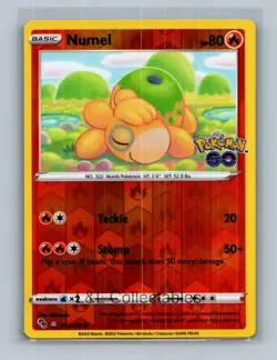 Numel (Peelable Ditto) #013/078 Pokemon GO Reverse Holo - Image 1