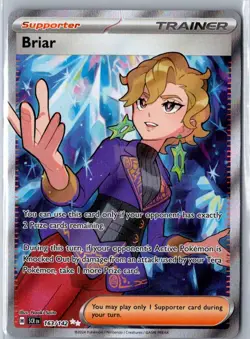 BRIAR 163/142 ULTRA RARE STELLAR CROWN POKEMON NM - Image 1