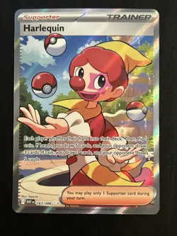 Harlequin 163/086 White Flare NM Pokemon Ultra Rare - Image 1