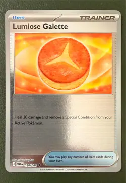 Pokemon TCG Lumiose Galette 78/88 Perfect Order ME3 Reverse Holo NM - Image 1