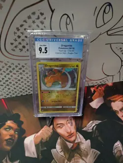 2019 Pokemon Dragonite 119/181 Cosmos Holo CGC 9.5 Gem Mint - Pop 5 none higher - Image 1