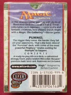 Magic The Gathering PROPHECY PUMMEL New Sealed Theme Deck MTG - Image 2