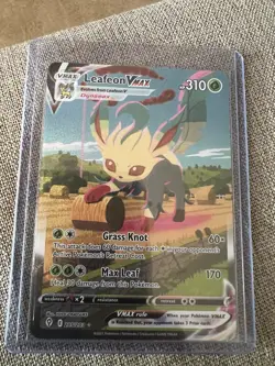 Pokemon Leafeon VMAX Alternate Art Secret Rare Holo Evolving Skies 205/203 - Image 1