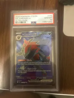Pokemon TCG N's Zoroark ex Ultra Rare Holo 175/159 Sv09 PSA 10 Journey Together - Image 1