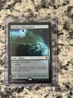 MTG Evendo, Waking Haven EOE 0253 Rare Land Planet Mythic - Image 1