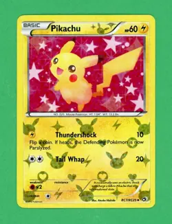 Pikachu Pokemon Legendary Treasures Radiant Collection Holo Foil RC7/RC25 LP - Image 1