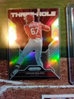 Player Lot 6 Cards Jordan Walker Rookie & Pre Rookie Refractor Prizm - Image 2