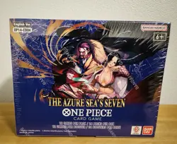 One Piece TCG THE AZURE SEA'S SEVEN Booster Box OP14 ENG With Dash Pack SEALED - Image 2