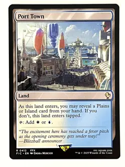 Port Town Commander: Final Fantasy Non-Foil Regular MTG - Image 1