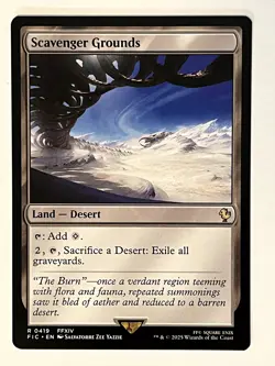 Scavenger Grounds Commander: Final Fantasy Non-Foil Regular MTG - Image 1