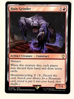 Ruin Grinder Commander: Final Fantasy Non-Foil Regular MTG - Image 1